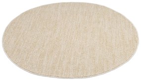 Dekorstudio Vintage okrúhly koberec CLASICO 0052 - žltý Priemer koberca: 160cm