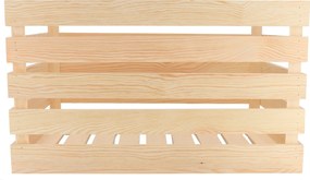 ČistéDrevo Drevená debnička 60 x 39 x 35 cm