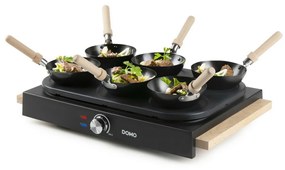 DOMO DO8719W elektrická fritéza a WOK, 2v1