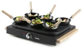 DOMO DO8719W elektrická fritéza a WOK, 2v1