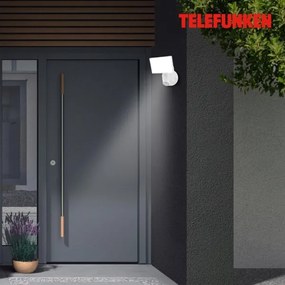 Telefunken 304306TF - LED Vonkajšie nástenné svietidlo so senz. LED/16W/230V IP44