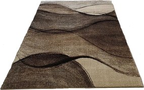 HU Béžovo-hnedý moderný koberec Rio 443-Cream-Beij Rozmer: 60x100 cm
