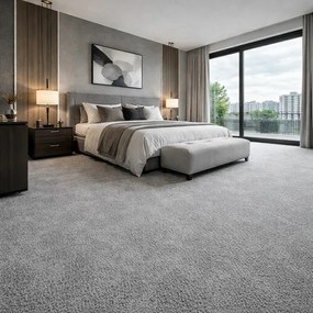 Metrážny koberec Messina šedá - neúčtujeme odrezky z role, na mieru, šíře 1,33m,1m,2m,3m,4m,na mieru, neúčtujeme odrezky, šedá, obývacia izba