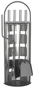 Sada kutáč Homefire FT087XG, ku krbu, 4 dielna, nerezová, 66 cm,