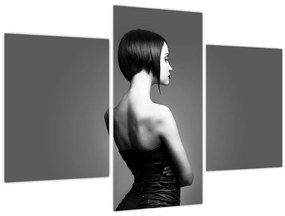 Obraz elegantnej ženy (90x60 cm)