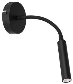 Luminex Flexibilná lampička ARDEN 1xG9/8W/230V čierna LU3466