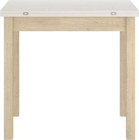 Rozkladací jedálenský stôl FLIP 80(160)X80 cm, kašmír/dub Cremona Torro