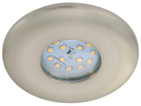 IP65 – zapustené LED svetlo Shower, matný nikel