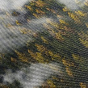 Obraz lesa v mrakoch (120x50 cm)