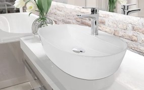 Invena Halia, umývadlo na dosku 500x380x120 mm, biela lesklá, INV-CE-18-001-C