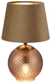 Stolová lampa v bronzovej farbe (výška 29 cm) Jonna – Trio