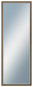 DANTIK - Zrkadlo v rámu, rozmer s rámom 50x140 cm z lišty TAIGA sv.hnedá (3106)