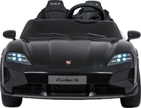 Ramiz Porsche Taycan Turbo S vozidlo Čierna