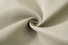 Záves OXFORD 140x250 cm, svetlobéžový Zavesenie: Riasiaca páska