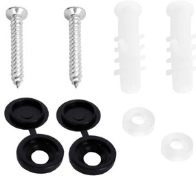 Nástenný vešiak KLAVIS čierny