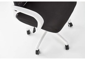 Kancelárska stolička Socket, čierna / biela