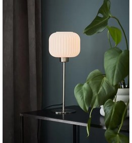 Markslöjd 108121 - Stolná lampa SOBER 1xE27/60W/230V matný chróm
