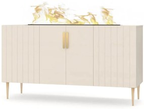 Elektrický krb Prins 1000 béžová