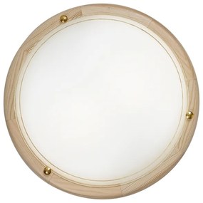 Brilagi - Stropné svietidlo ORBIS 2xE27/60W/230V pr. 38 cm borovica