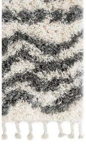 Kusový koberec shaggy Alsea krémový 2 160x229cm