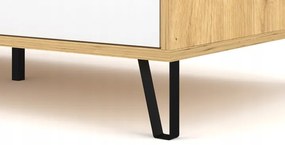 Botník Bilbao 63,4 cm dub artisan/bílý