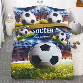 Obliečky GOAL STADIUM 3-dielna sada 140x200 cm