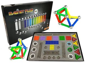 LEAN TOYS Magnetické bloky MAGNASTIX 560 prvkov