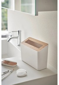 Biely stolový kôš na odpadky Yamazaki Rin, 2,3 l