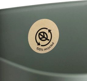 PLASTOVÝ KVETINÁČ CUBI 30X33 CM MÄTOVÁ