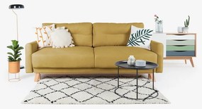 Žltá rozkladacia pohovka Bonami Selection Pop