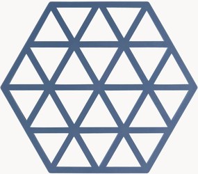 Silikónové podložky pod poháre Triangles, 6 ks