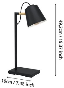 Eglo 900626 - LED Stmievateľná lampa s bezdrôtovým nabíjaním LACEY LED/5,5W/230V