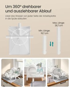 Odkvapkávač na riad KCS552W01