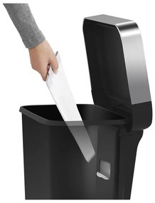 Pedálový plastový odpadkový kôš 45 l - simplehuman