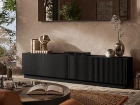 TV stolík/skrinka Ceroza 200 4D, Farby: biela