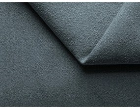 Modrá čalúnená dvojlôžková posteľ s úložným priestorom s roštom 160x200 cm Kiana – Makamii