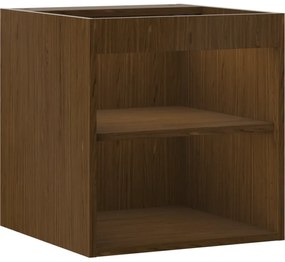 Mexen Box-A, závesná skrinka 45 cm, orech, 91AX1-0450-470-1-86