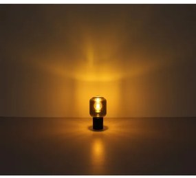 Globo 21004S - Stolná lampa NINJO 1xE27/40W/230V čierna