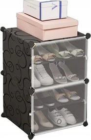 Modulárny botník SHOZIX 23x33 cm, sivý