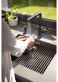 KFA Armatura 990-100-81 - Zápustný dávkovač mydla DUERO matná čierna