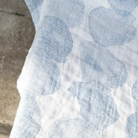 Ľanový uterák Sade, modrý rain, Rozmery  95x180 cm
