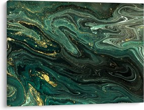 Obraz - Zelený mramor (70x50 cm)