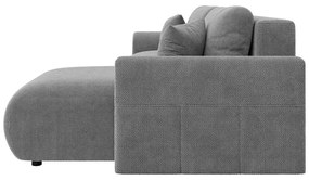 Sivá rozkladacia rohová pohovka (variabilná) Lorine – Ropez