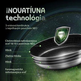 Panvica Ø 24 cm – Orion Expert Neo Multi-Layer Lunasol - 601402