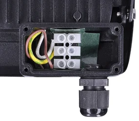 SOLIGHT LED reflektor Easy, 20W, 1600lm, 4000K, IP65, čierny