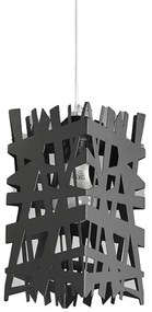 ONLI - Luster na lanku FORESTA 1xE27/15W/230V čierna