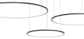 EUlight Závesné LED svietidlo Saturno, 3x LED 100w, 4000k, b