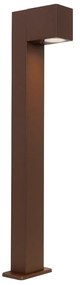 Priemyselná stojaca vonkajšia lampa hrdzavohnedá 65 cm IP44 - Baleno