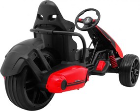 Ramiz Detská motokára na batérie Bolid XR-1 Červená + nastaviteľné riadidlá + tvarované sedadlo
