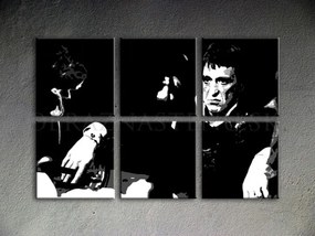 Ručne maľovaný POP Art obraz SCARFACE-AL PACINO | rôzne rozmery
